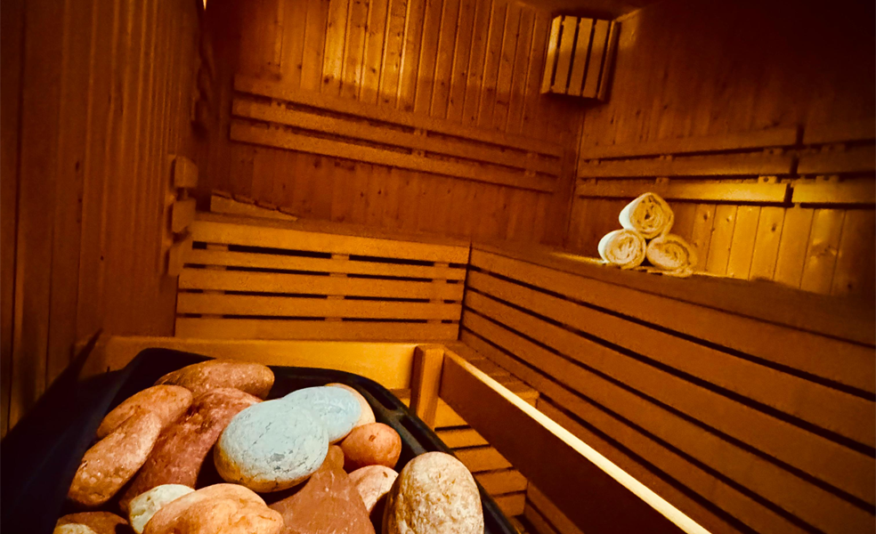 Finská sauna Ďáblická výheň vila Praha wellness villa prag