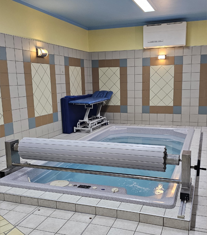 Bazén Vltavská laguna vila Praha Braník